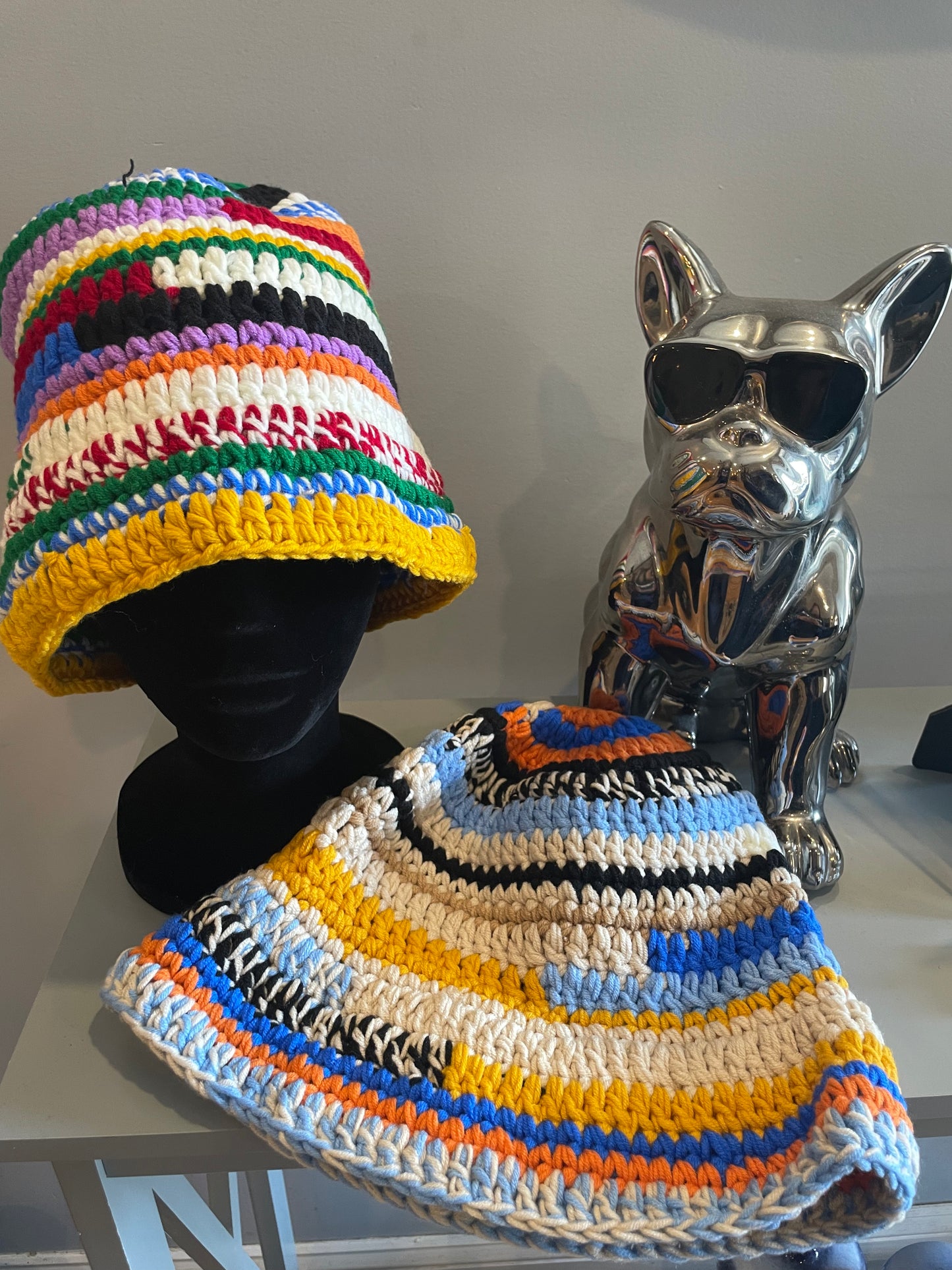 Crochet Colors Bucket Hat