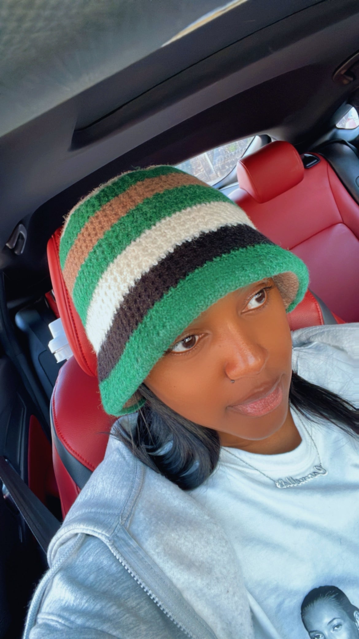 Stripe Me Down Bucket Hat