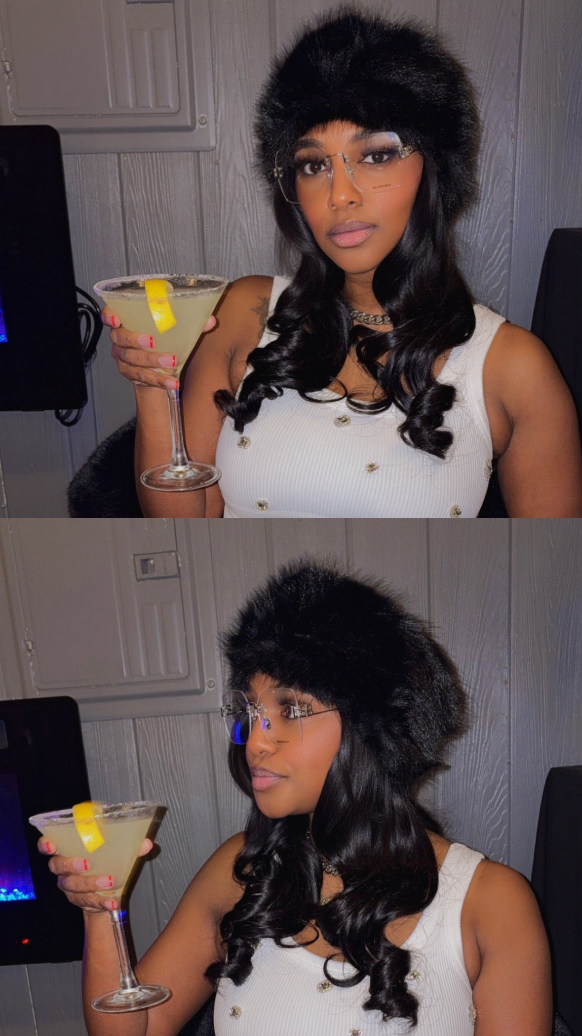 Glam Fur Wrap