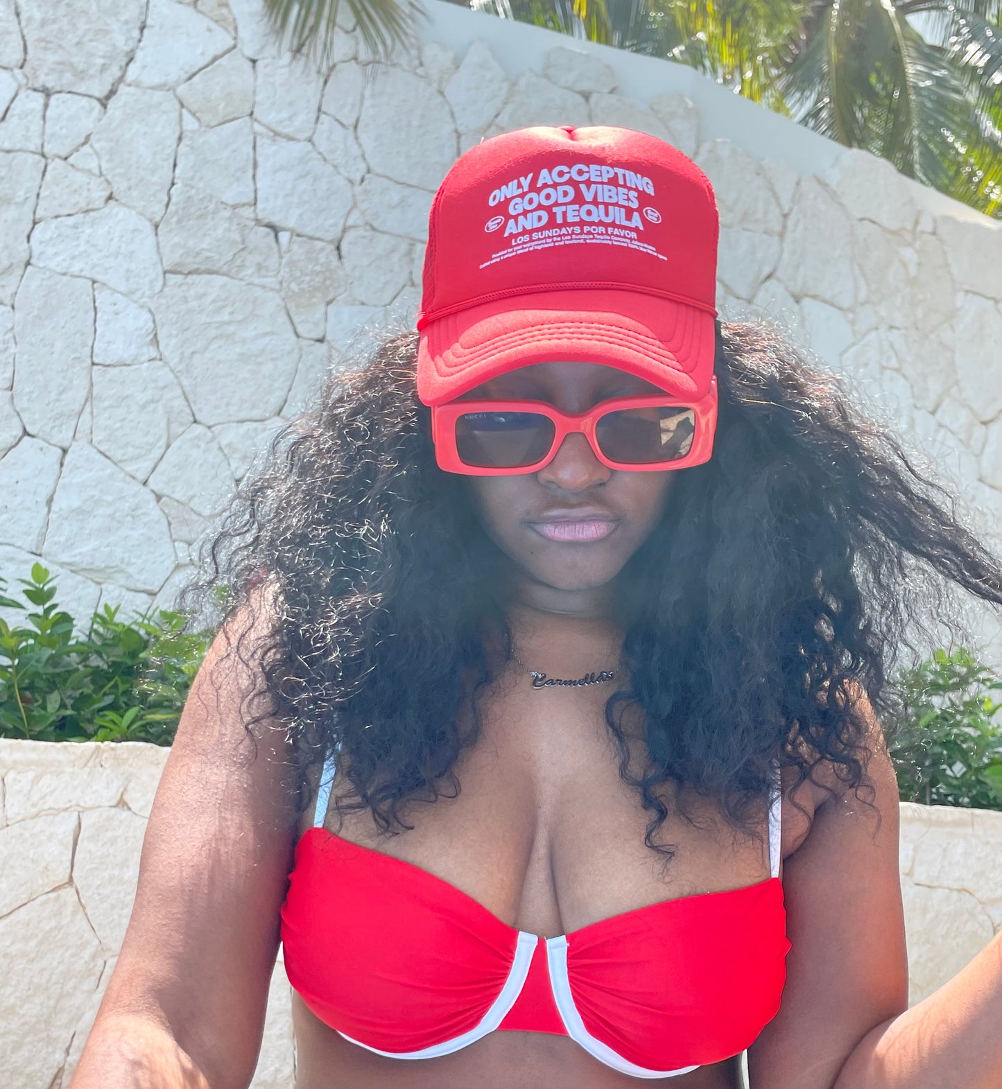 Cancun Trucker Hat