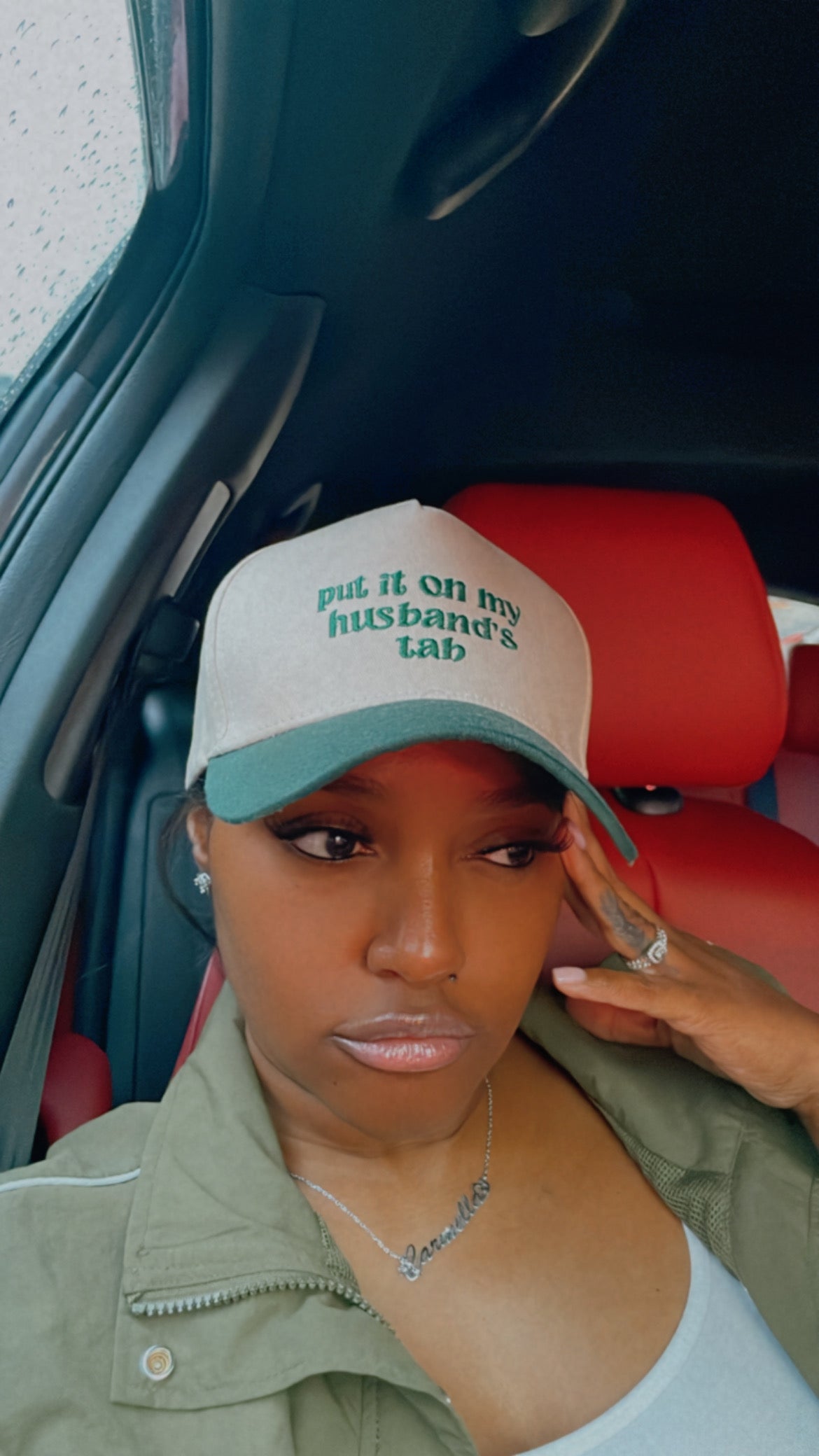 Husbands Tab SnapBack Hat