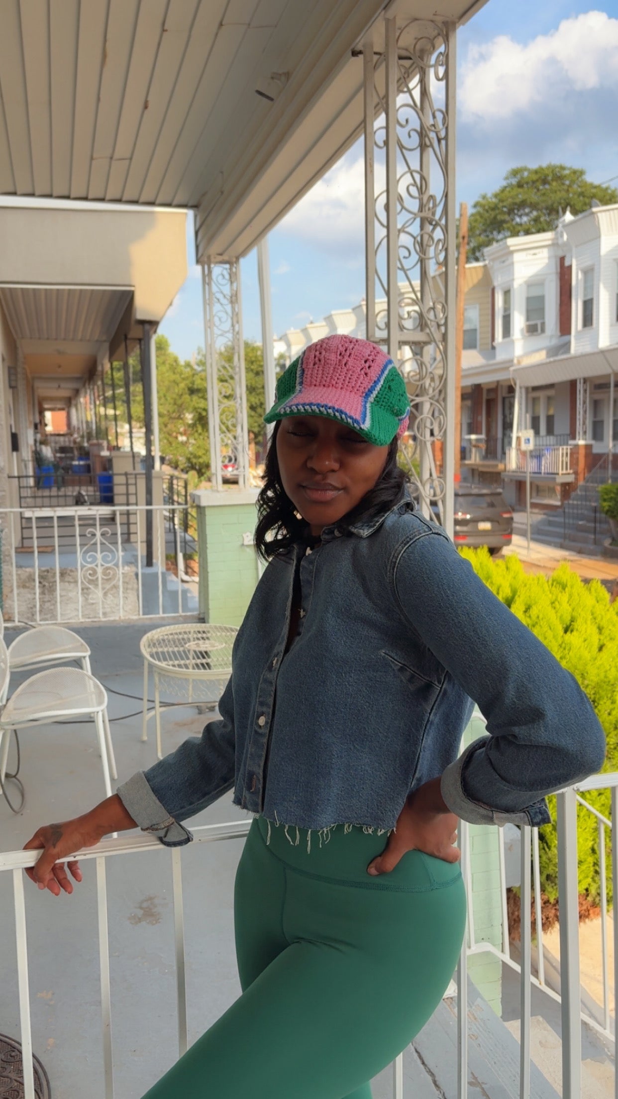 Fitted Crochet Hat