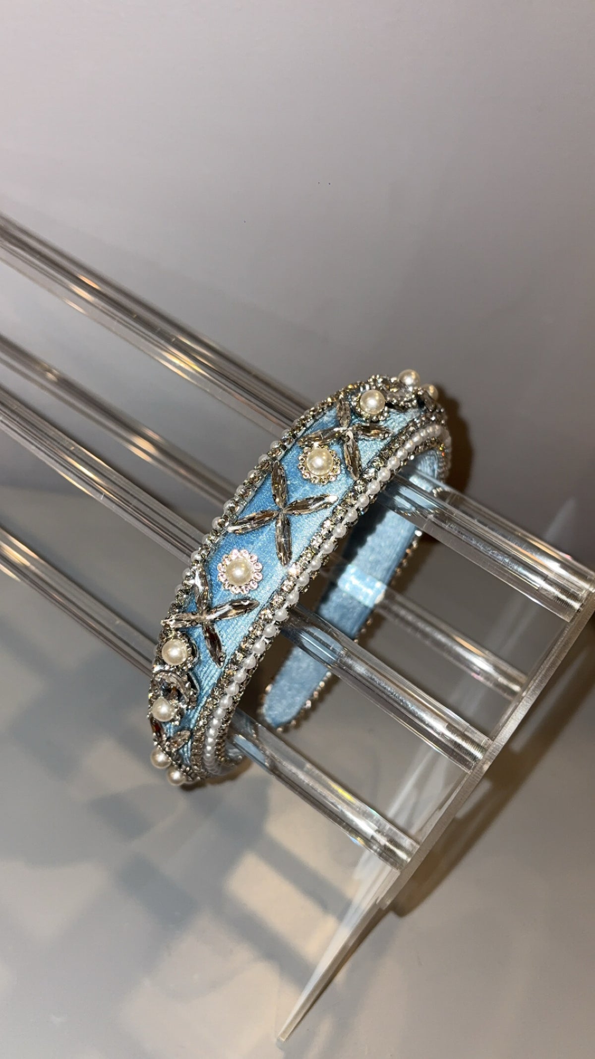 Blue Diamonds & Pearls