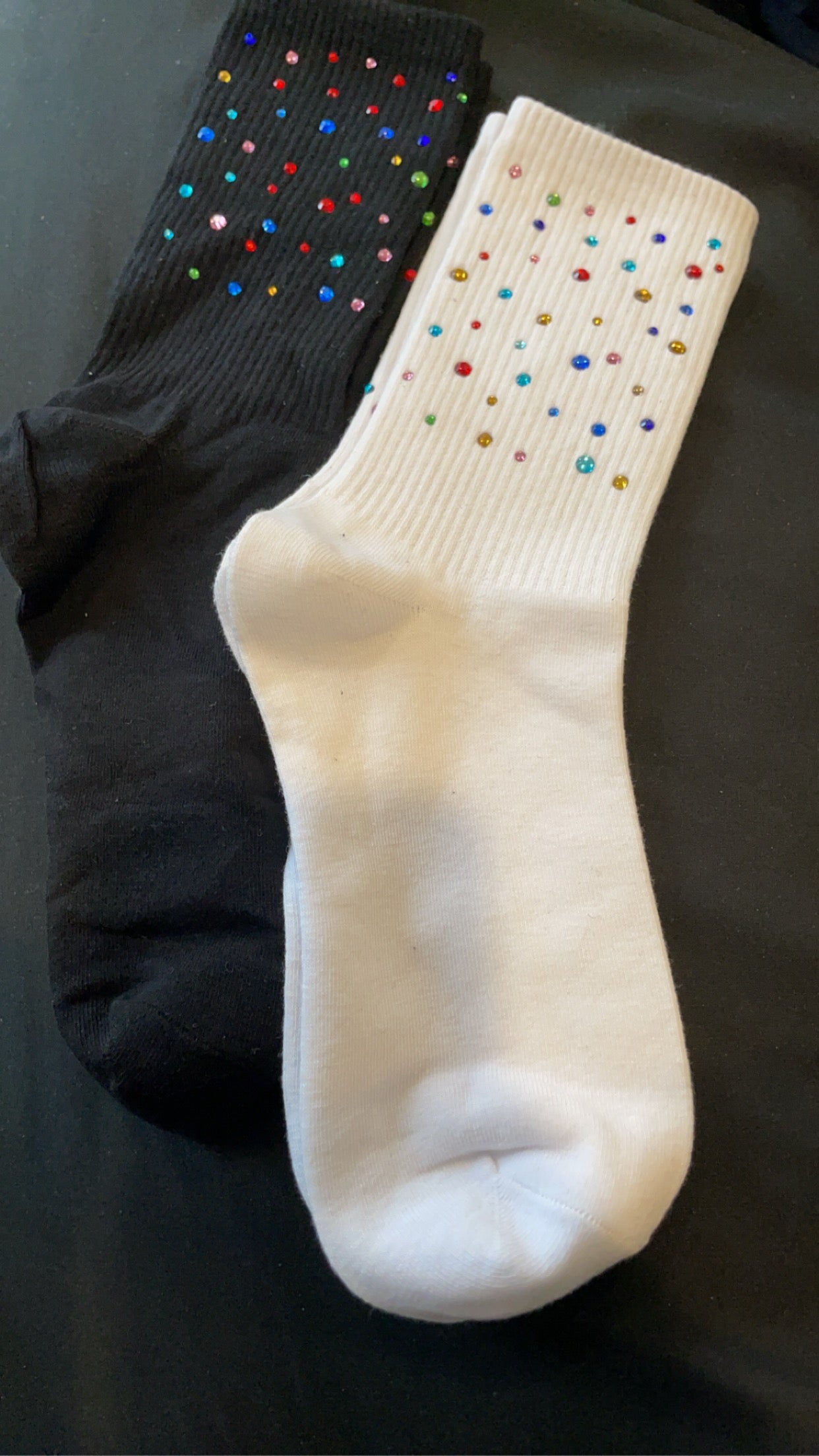 Rainbow Crew Socks