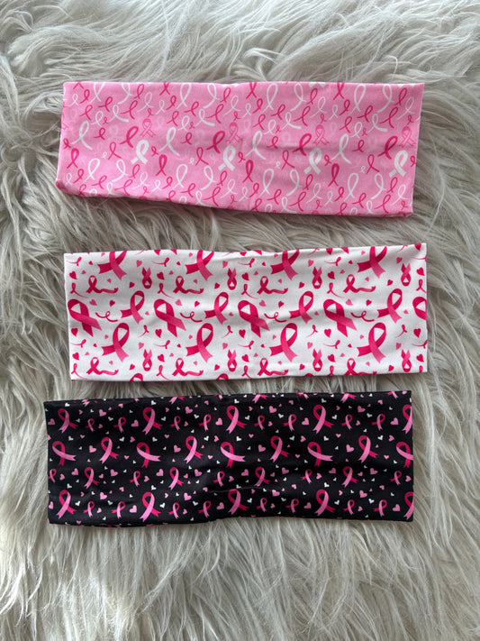 Breast Cancer Soft Headband